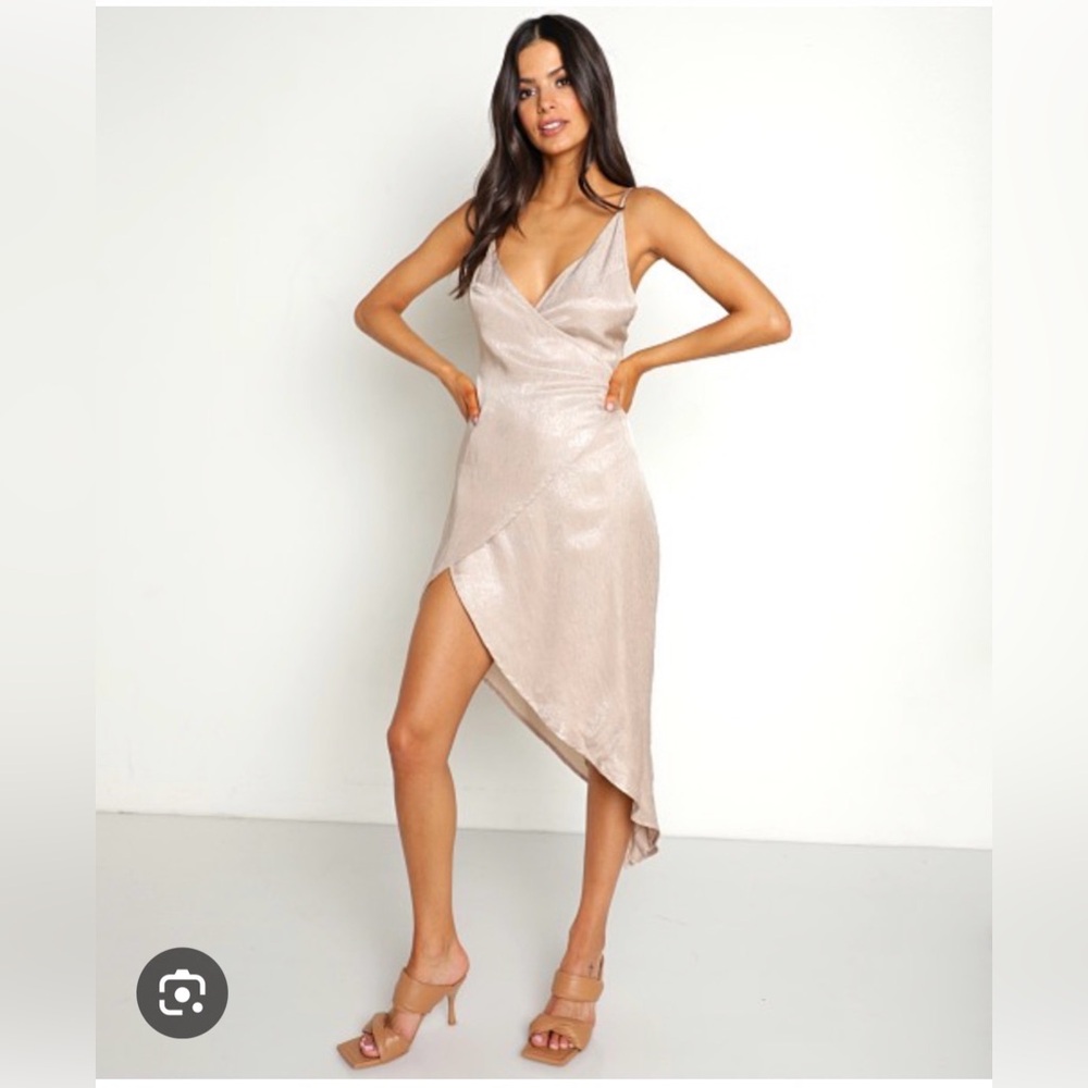 Indah Ginger Wrap Dress Après